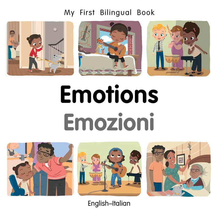 My First Bilingual Book-Emotions (English-Italian) (Italian and English Edition)