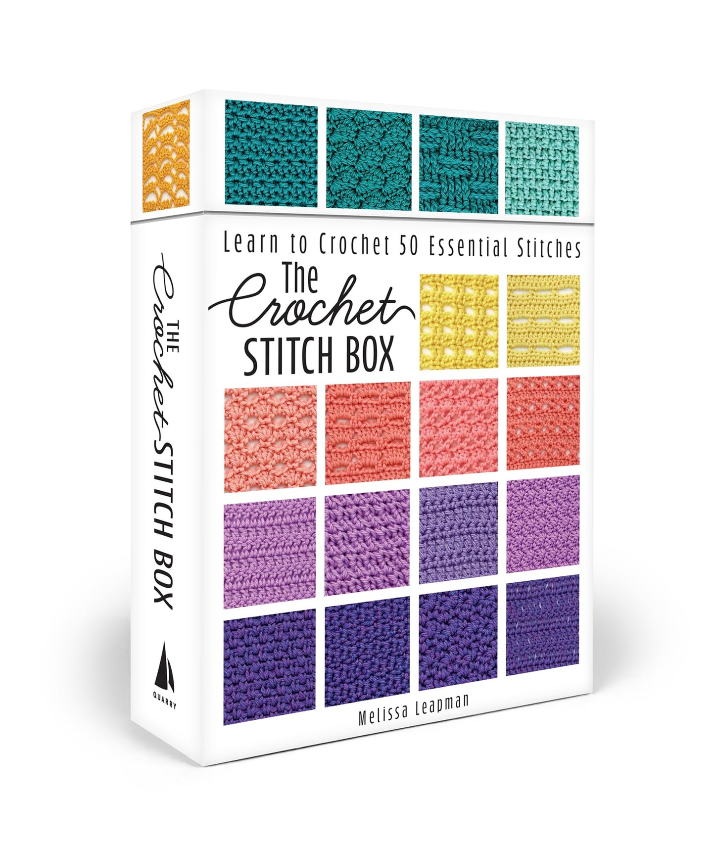 The Crochet Stitch Box: Learn to Crochet 50 Essential Stitches-Includes How-To Booklet and Card Deck!