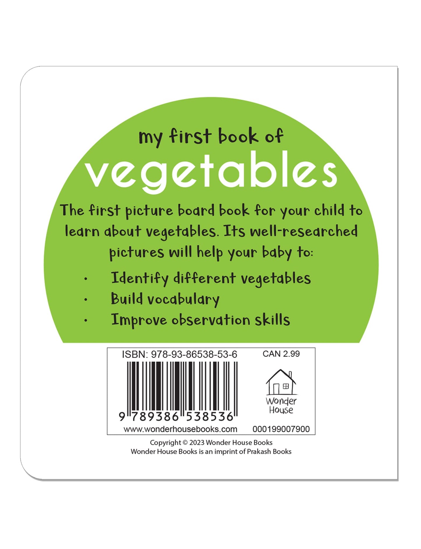 My First Book of Vegetables