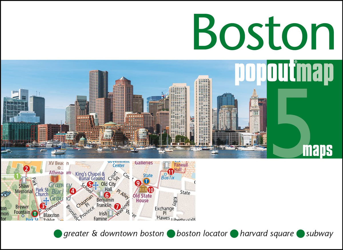 Boston PopOut Map (Popout Maps)