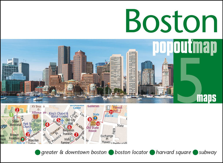 Boston PopOut Map (Popout Maps)