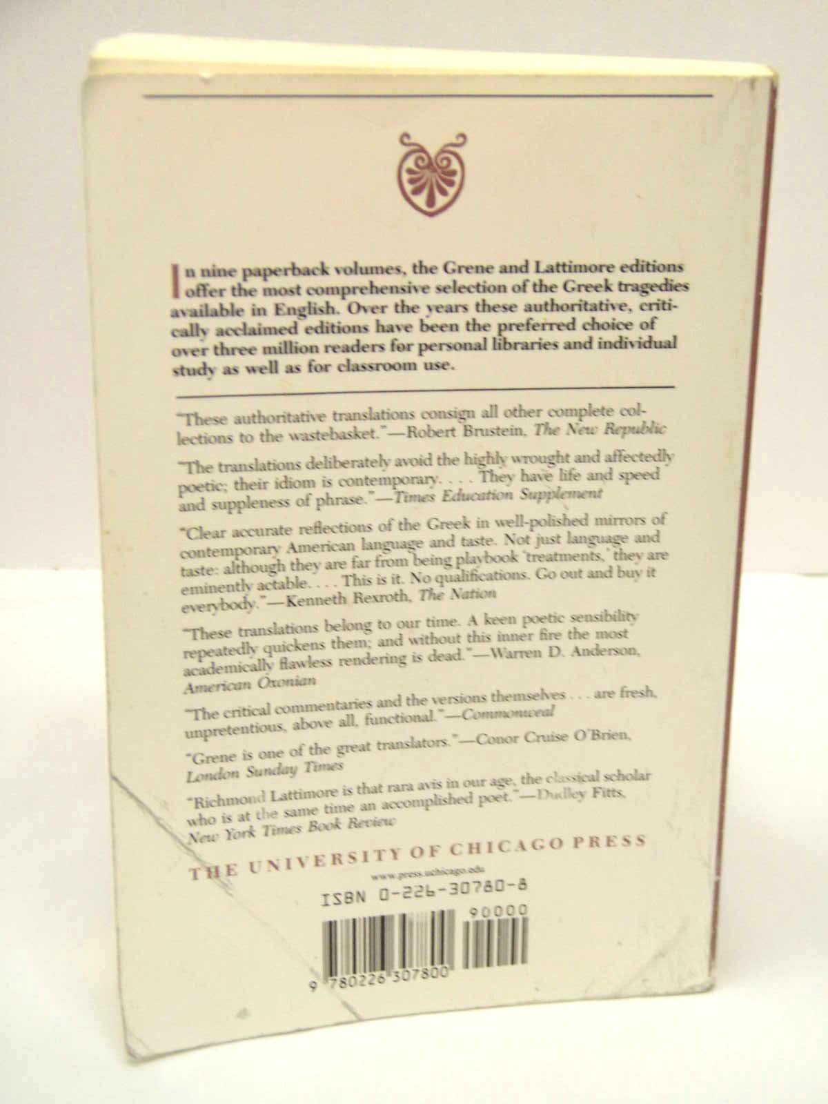 Euripides I: Alcestis, The Medea, The Heracleidae, Hippolytus (The Complete Greek Tragedies)
