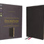 NASB, Thompson Chain-Reference Bible, Genuine Leather, Calfskin, Black, 1995 Text, Red Letter, Comfort Print