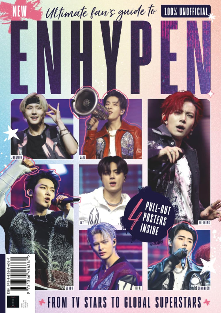 Ultimate Fan's Guide to Enhypen: The Must-Have K-Pop Book for ENGENEs - Meet the Members, Explore Their Music, and Discover Enhypens Journey from Debut to Global Stardom