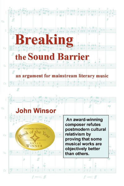 Breaking the Sound Barrier: An Argument for Mainstream Literary Music