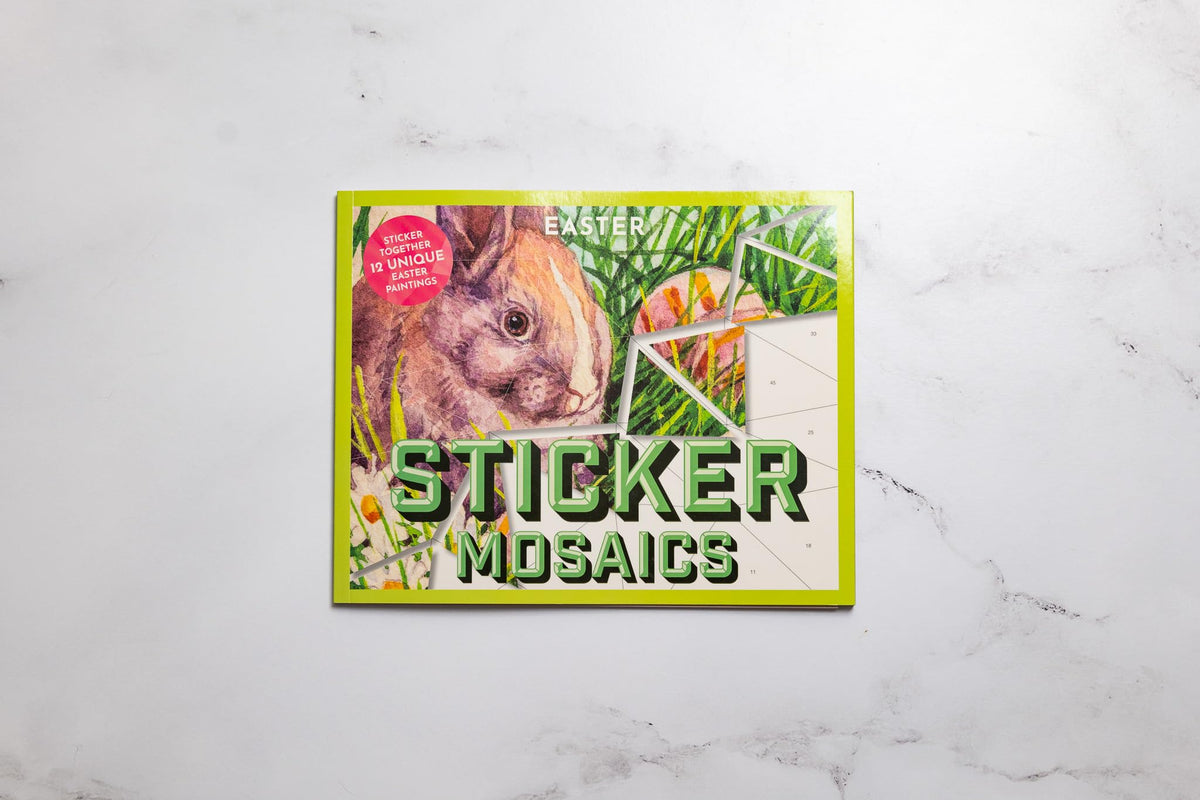 Sticker Mosaics: Easter: Sticker Together 12 Unique Easter Paintings