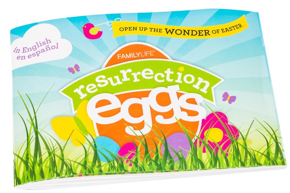 Family Life Resurrection Eggs - 12 Piece Easter Eggs Set with Booklet and Religious Figurines Inside - Tells The Story of Easter - Easter Eggs With Toys Inside - Eggs For Easter Egg Hunts