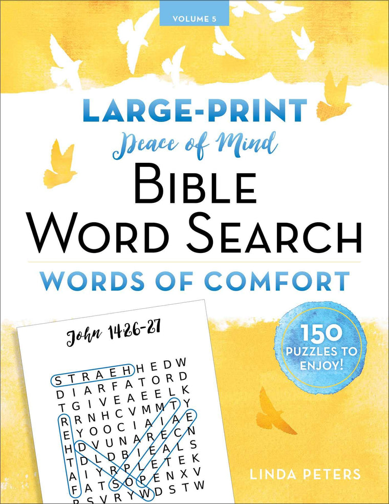 Peace of Mind Bible Word Search: Words of Comfort