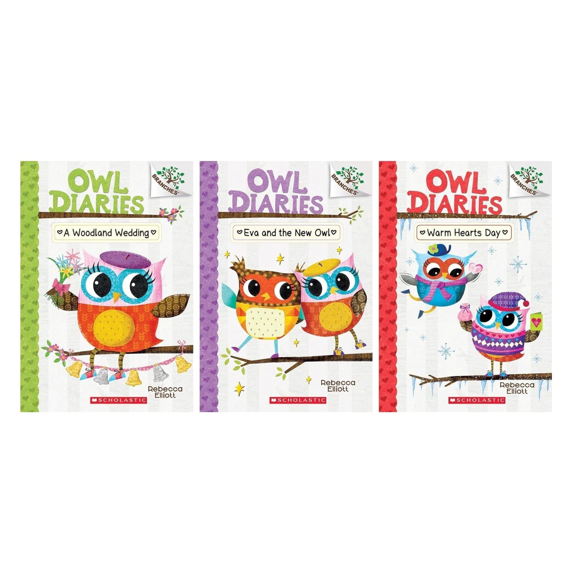 Owl Diaries Series 20 Books Collection Set by Rebecca Elliott