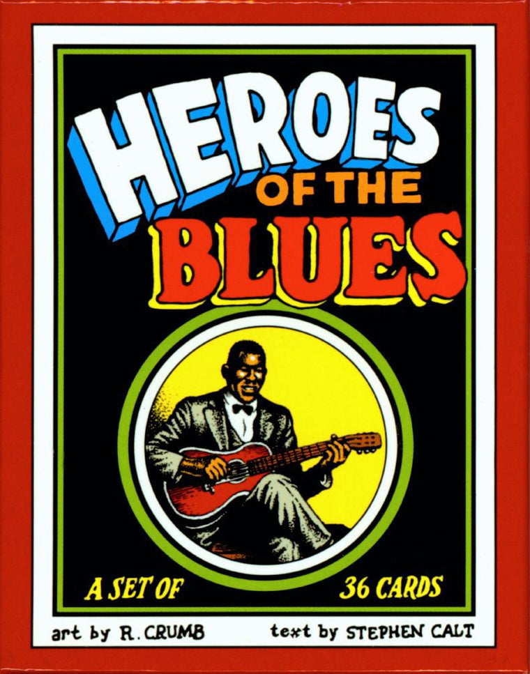 Heroes of the Blues Boxed Trading Card Set by R. Crumb by Ro