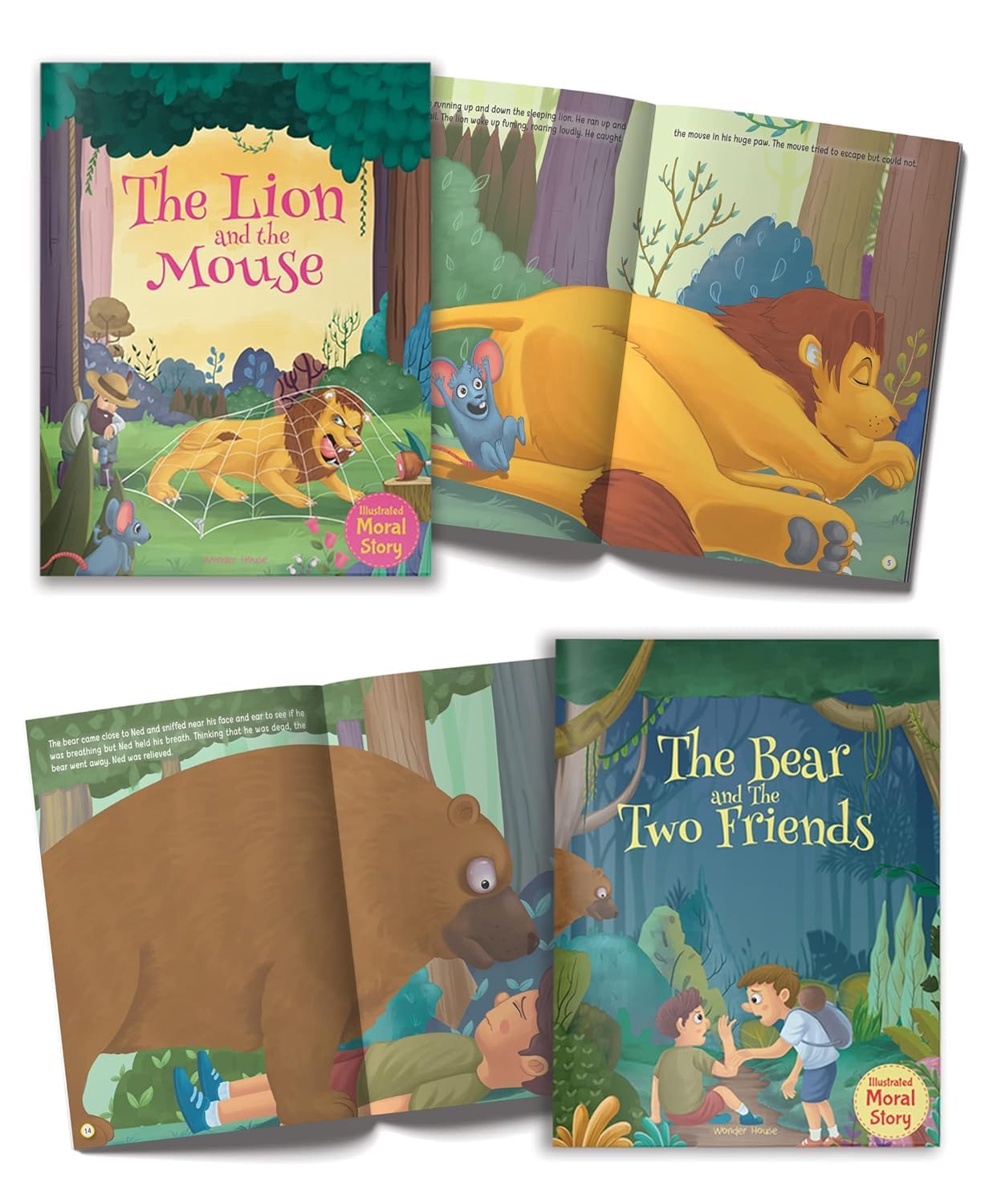 Illustrated Moral Stories (Collection of 10 Books)