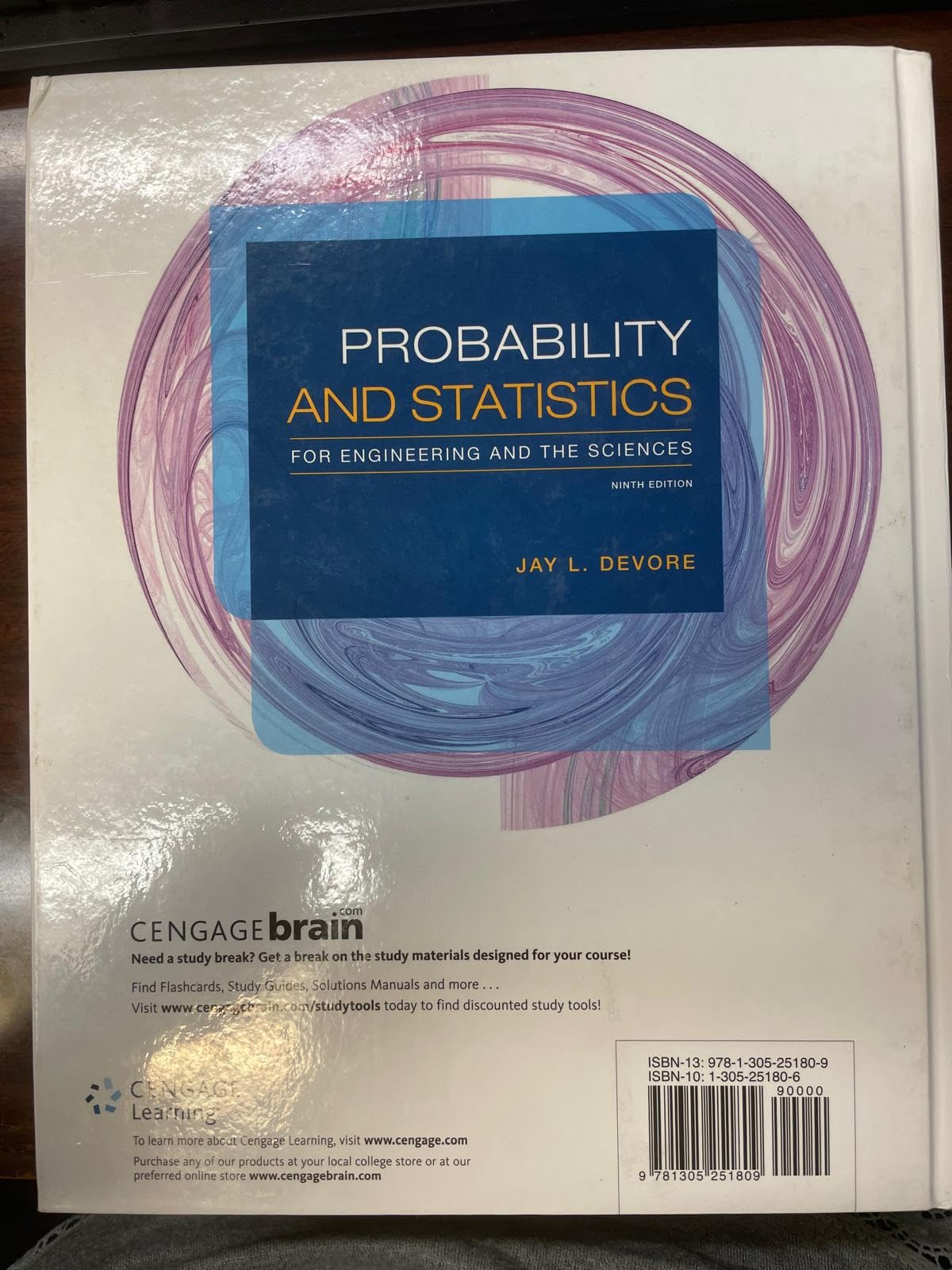 Probability and Statistics for Engineering and the Sciences