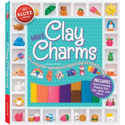 Make Clay Charms (Klutz Craft Kit) 8" Length x 1.19" Width x