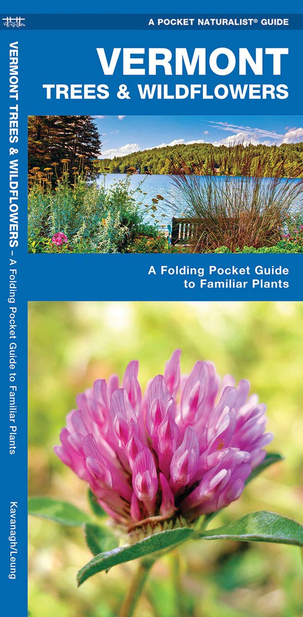 Vermont Trees & Wildflowers: A Folding Pocket Guide to Familiar Plants (Wildlife and Nature Identification)