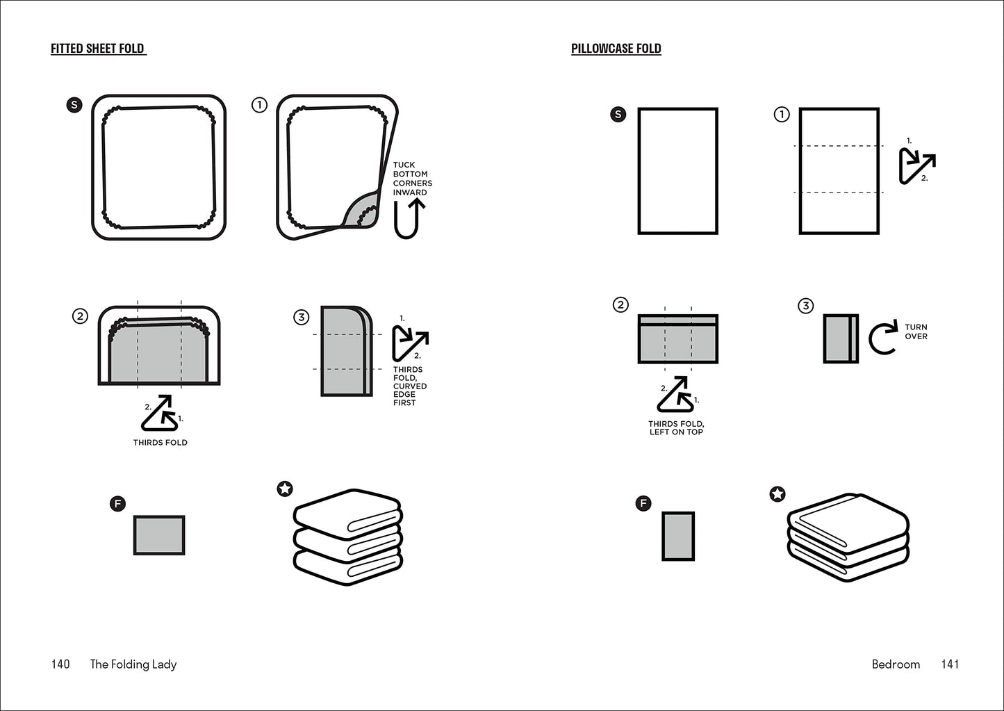 The Folding Lady: Tools and Tricks for Making the Most of Your Space Room by Room