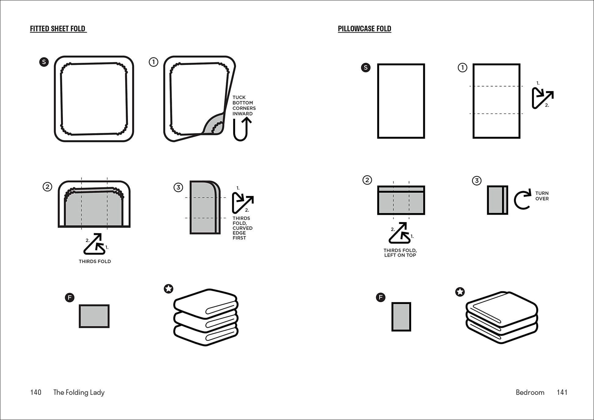 The Folding Lady: Tools and Tricks for Making the Most of Your Space Room by Room
