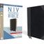 NIV, Thinline Bible, Large Print, Leathersoft, Black/Gray, R