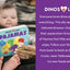 Dinos Love Donuts - A Foodie Lift-a-Flap Board Book for Babies and Toddlers to Introduce Trying New Foods; A Fun Dinosaur Adventure