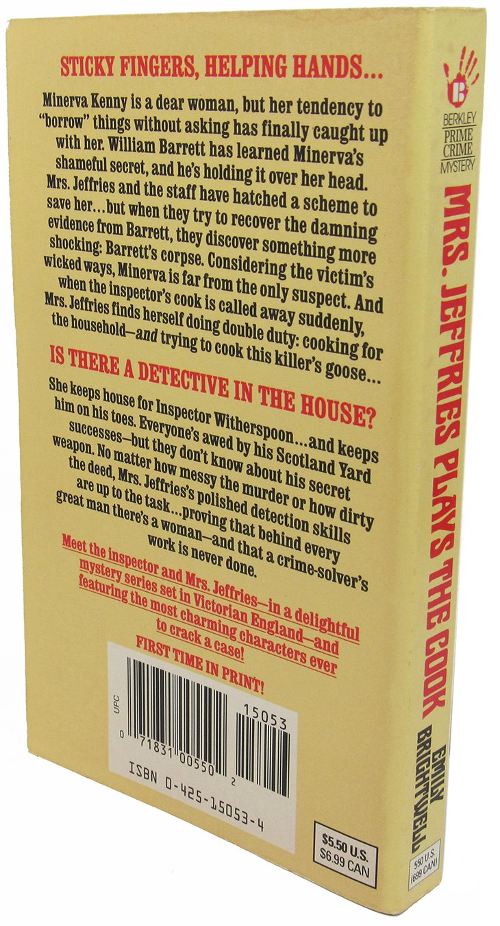 Mrs. Jeffries Plays the Cook (Victorian Mystery)