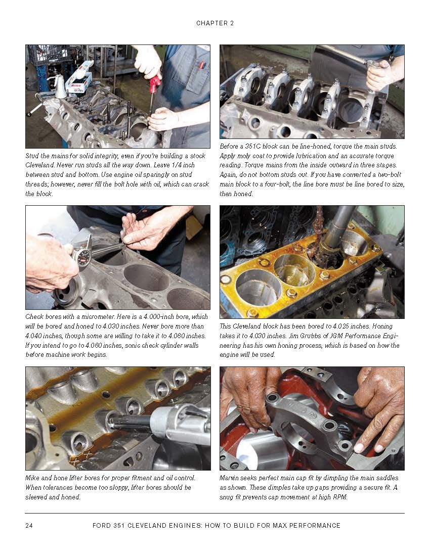 Ford 351 Cleveland Eng: HTB for Max Perf: How to Build for Max Performance