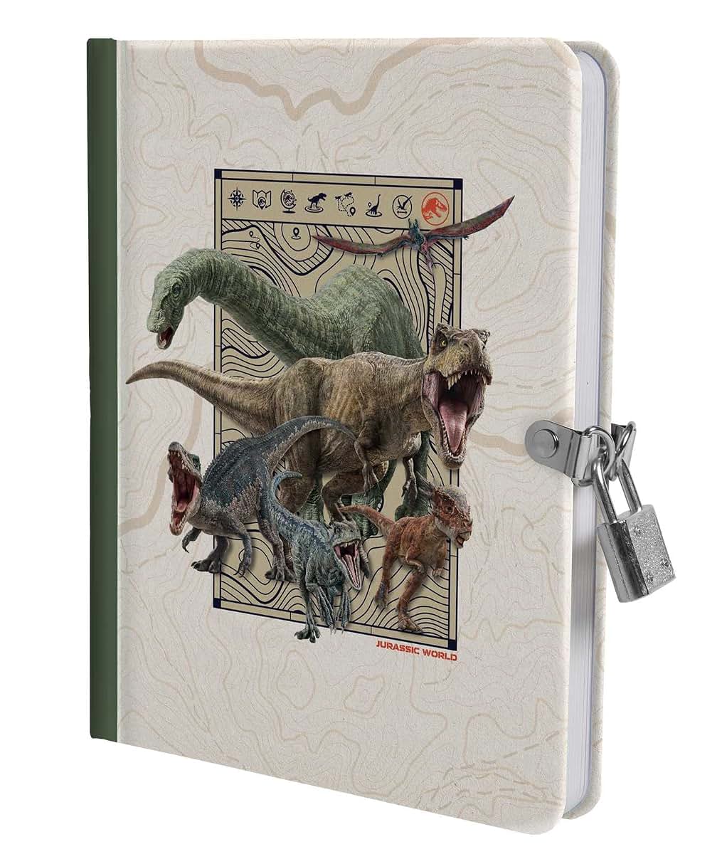 Jurassic World Invisible Ink Lock & Key Diary