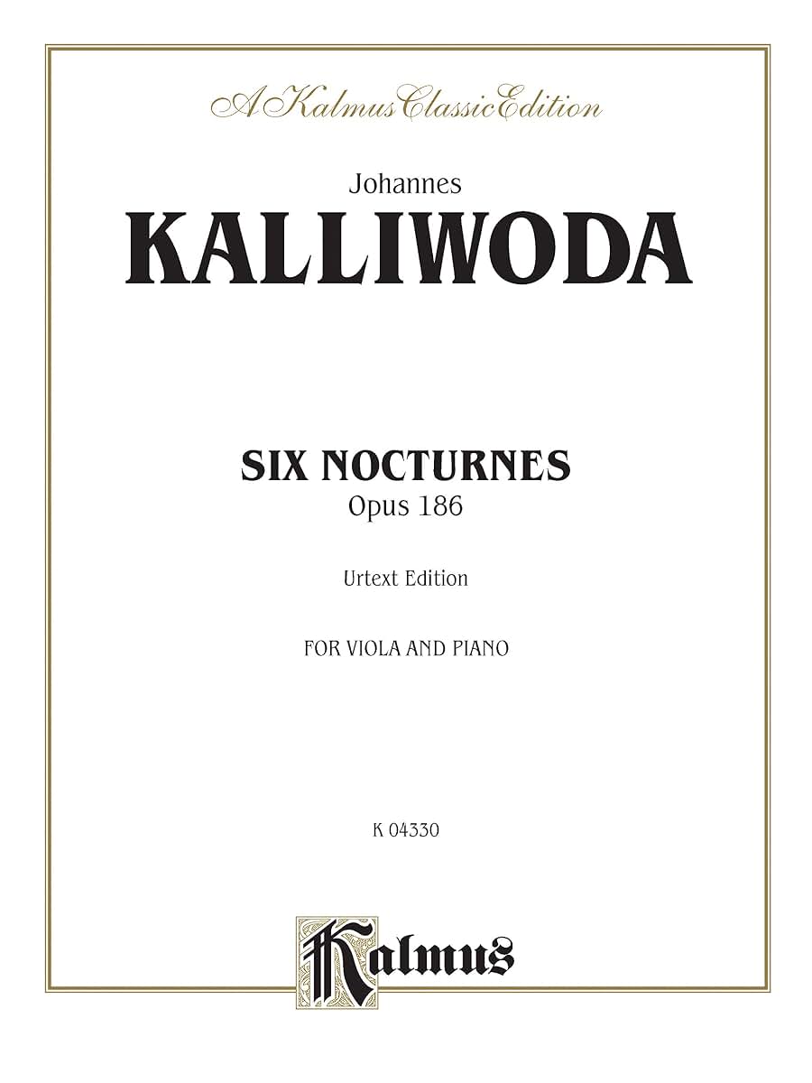Six Nocturnes, Op. 186 (Kalmus Edition)
