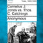 Cornelius J. Jones vs. Thos. C. Catchings