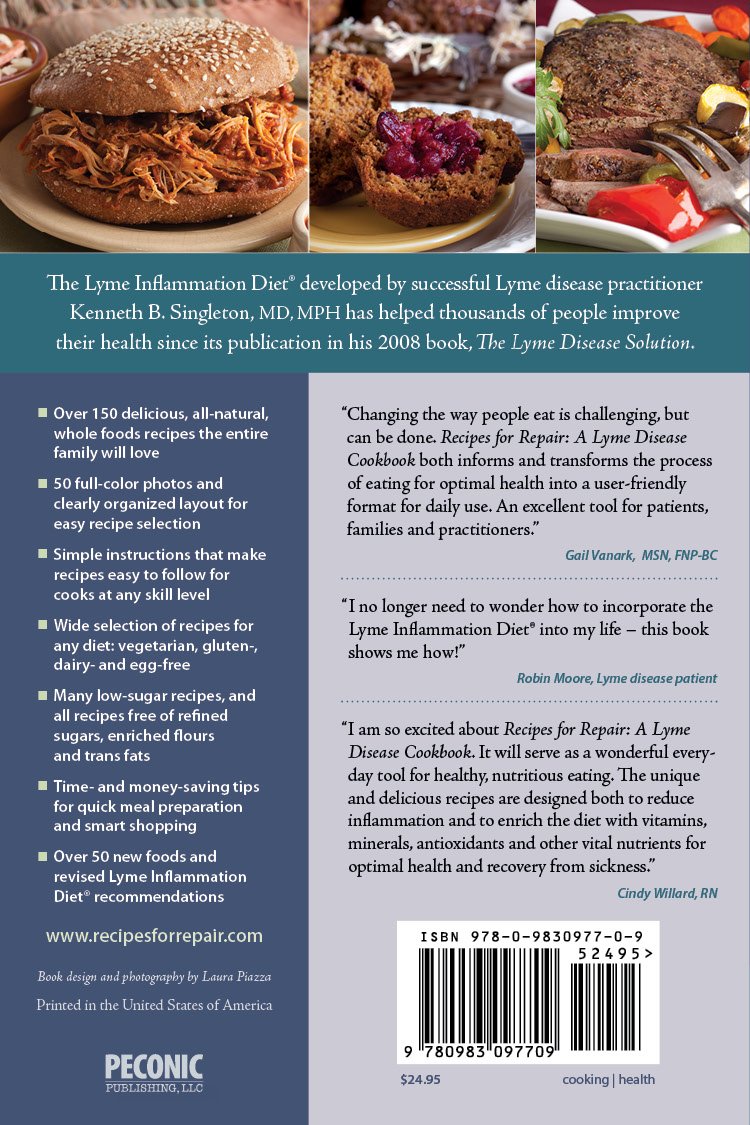 Recipes for Repair: A Lyme Disease Cookbook