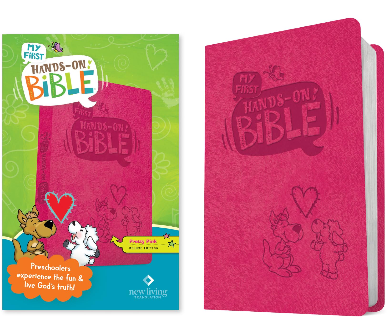 My First Hands-On Bible (LeatherLike, Pink)