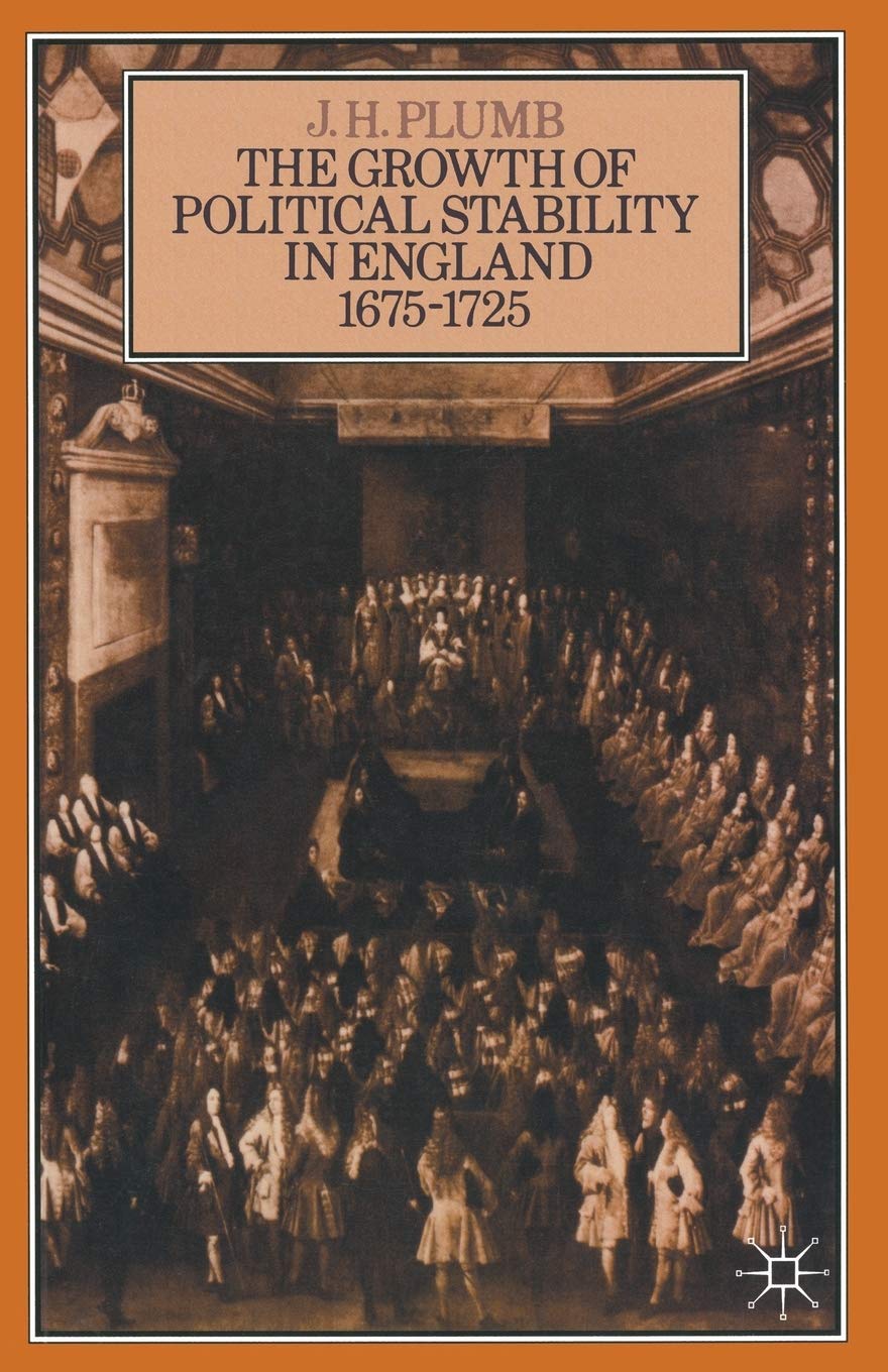 Growth of Political Stability In England 1675-1725