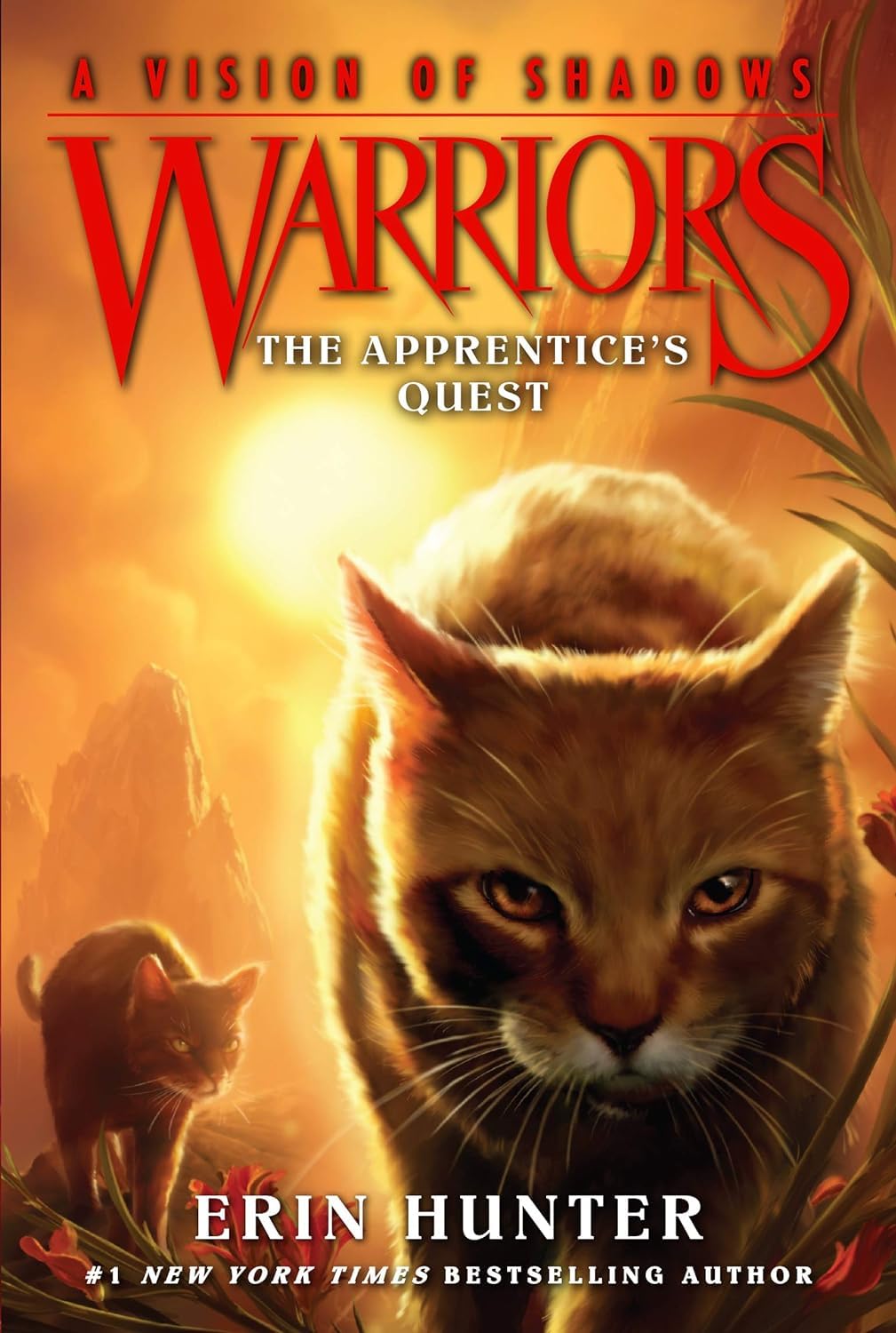 Warriors Cat A Vision of Shadows Series Books 1 - 6 Series 5 Collection Set By Erin Hunter (Apprentice's Quest, Thunder and Shadow, Shattered Sky, Darkest Night, River of Fire & Raging Storm)