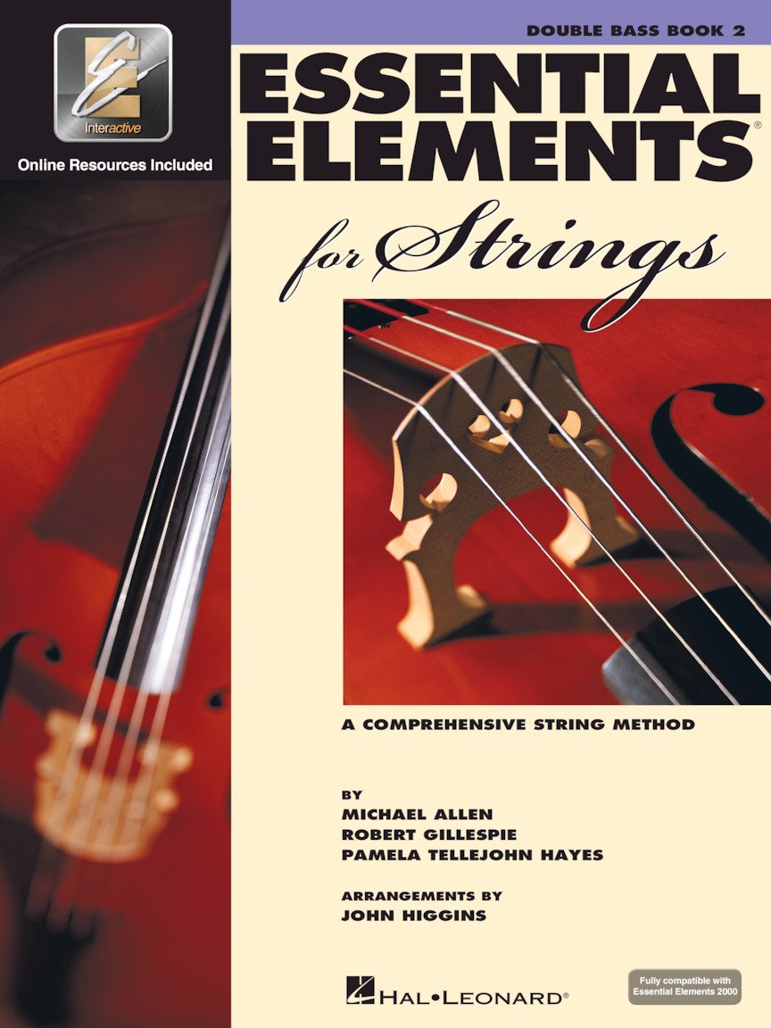 Essential Elements for Strings - Book 2  Double Bass Method with EEi  Beginner to Intermediate Bass Sheet Music and Online Audio  Hal Leonard Instruction Book