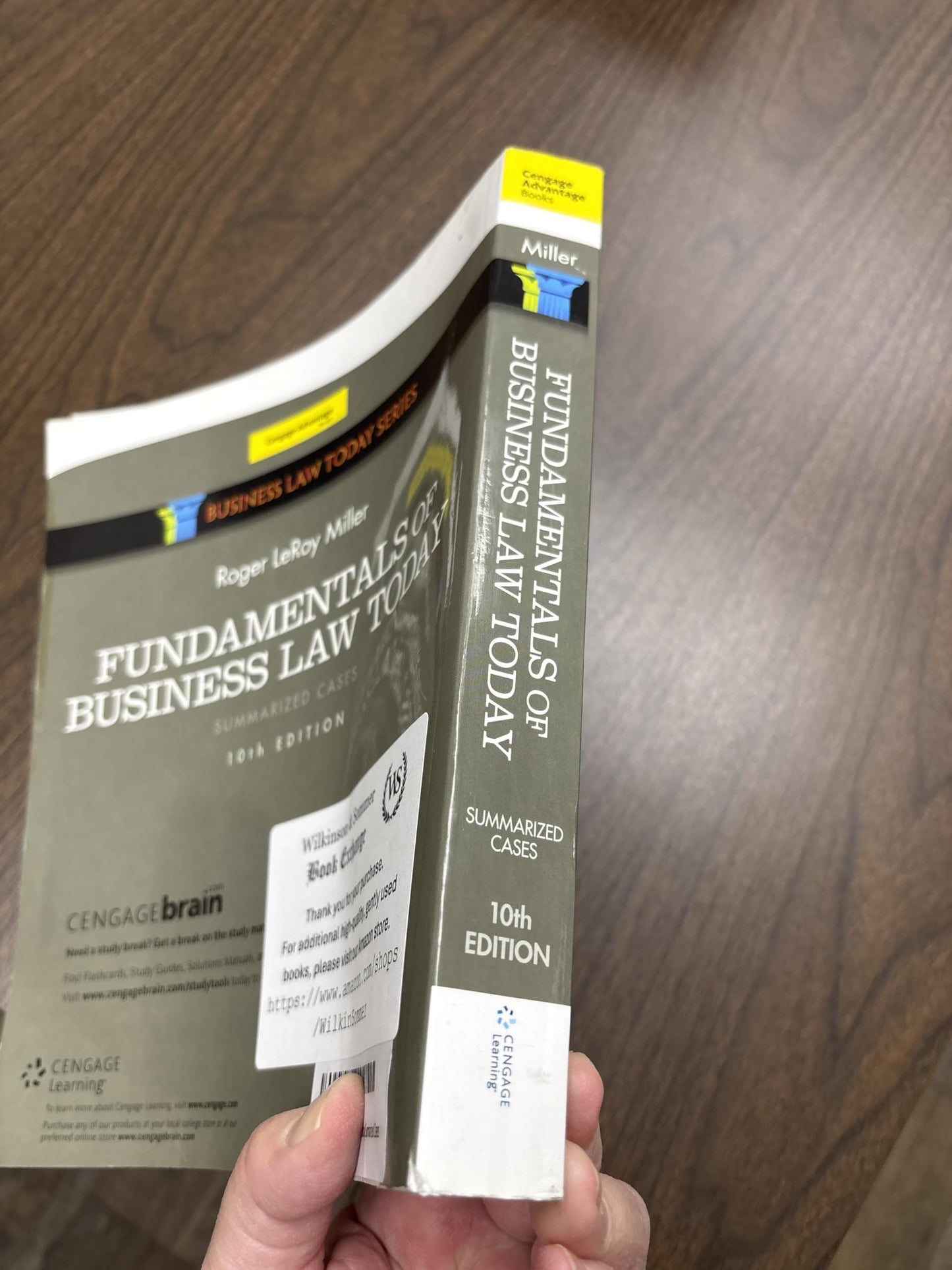 Fundamentals of Business Law Today: Summarized Cases (Business Law Today Series)