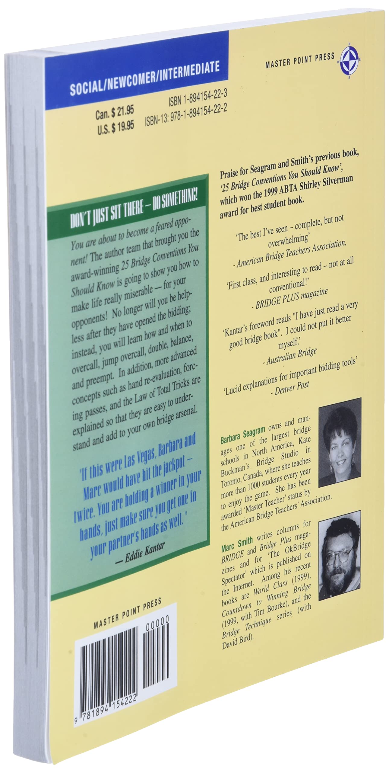 Bridge: 25 Ways to Compete in the Bidding (Bridge (Master Point Press))