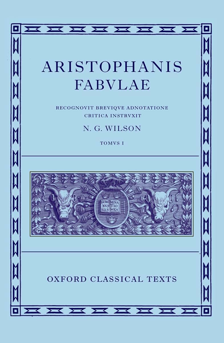 Aristophanis fabulae, tomus 2: Lysistrata, Thesmophoriazusae, Ranae, Ecclesiazusae, Plutus