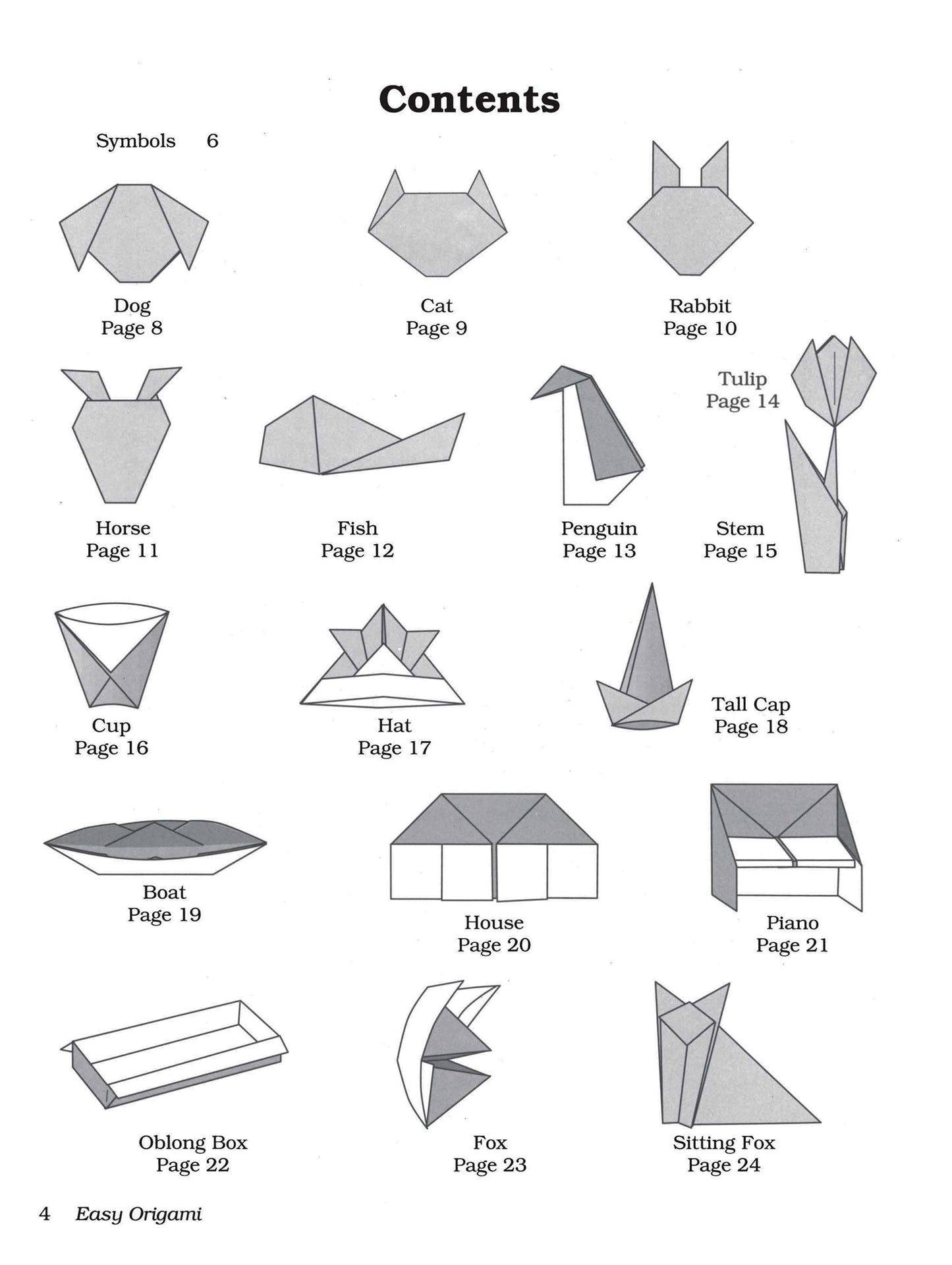 Fun with Easy Origami: 32 Projects and 96 Sheets of Origami Paper (Dover Crafts: Origami & Papercrafts)