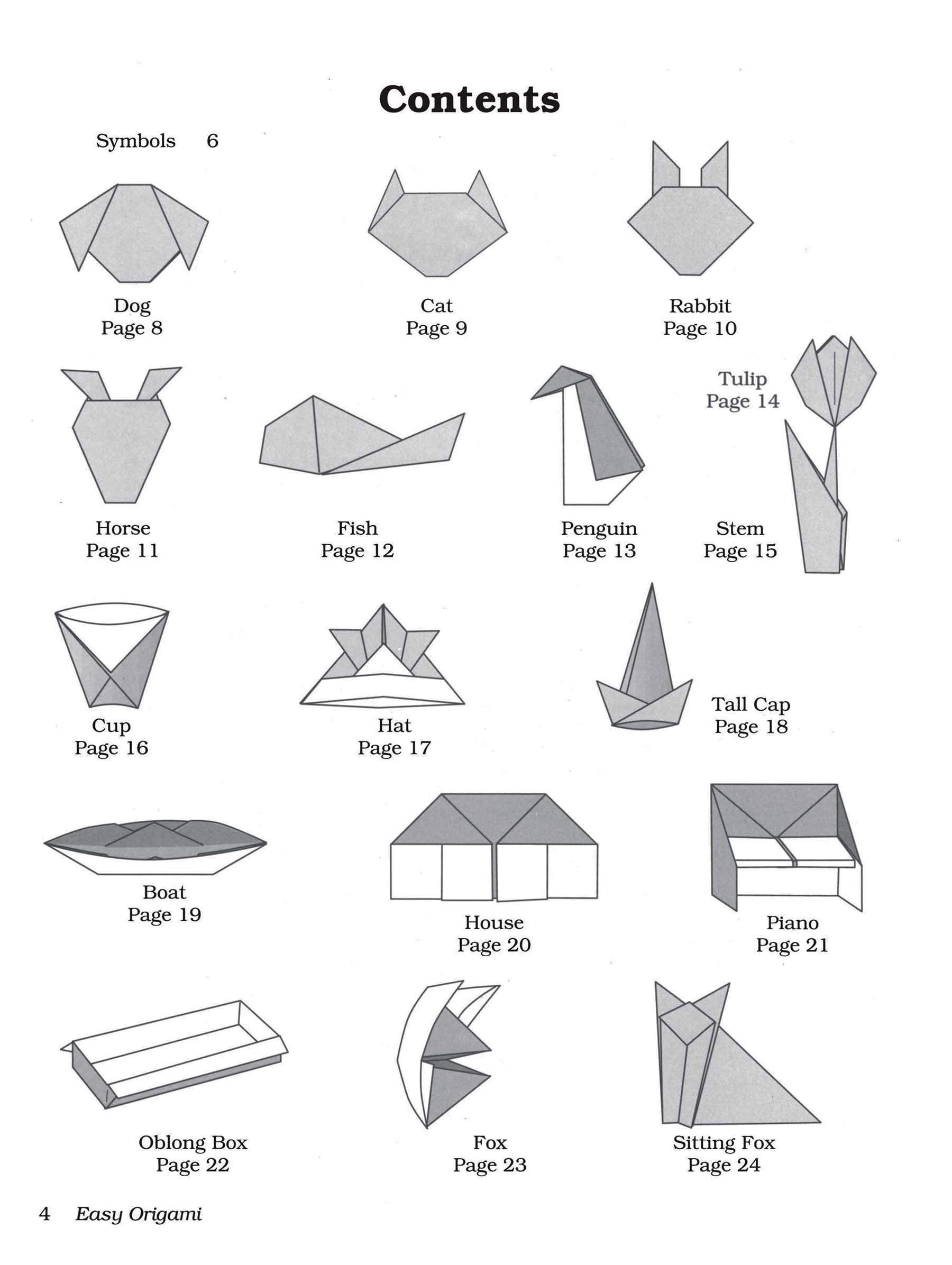 Fun with Easy Origami: 32 Projects and 96 Sheets of Origami Paper (Dover Crafts: Origami & Papercrafts)