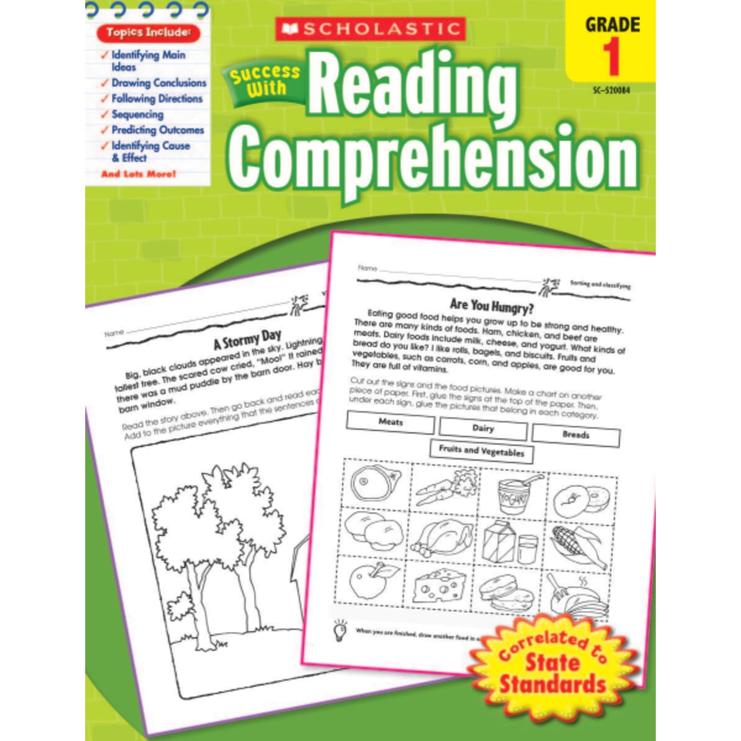 Scholastic Success with Reading Comprehension, Grades 1