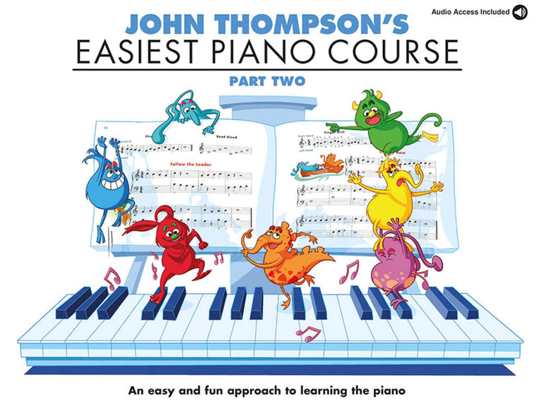 John Thompson's Easiest Piano Course - Part 2 (Book/Online Audio)