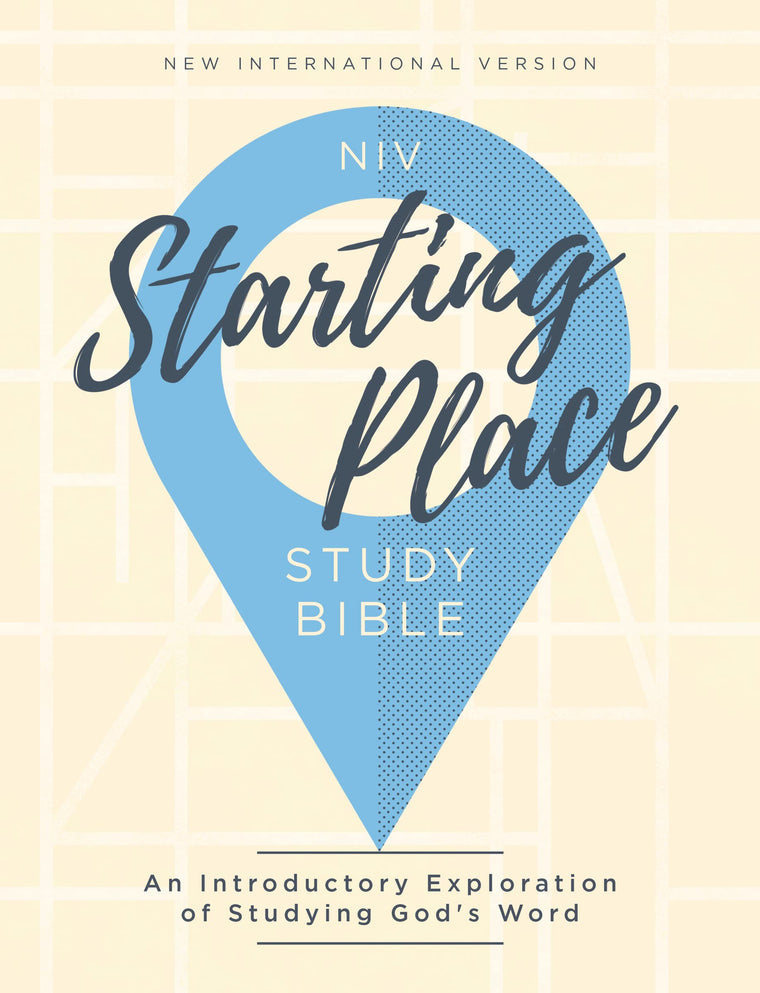 NIV, Starting Place Study Bible (An Introductory Study Bible