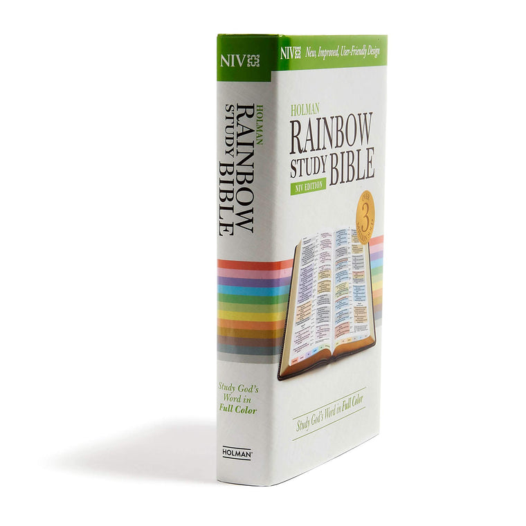 NIV Rainbow Study Bible, Jacketed Hardcover by Holman Bible