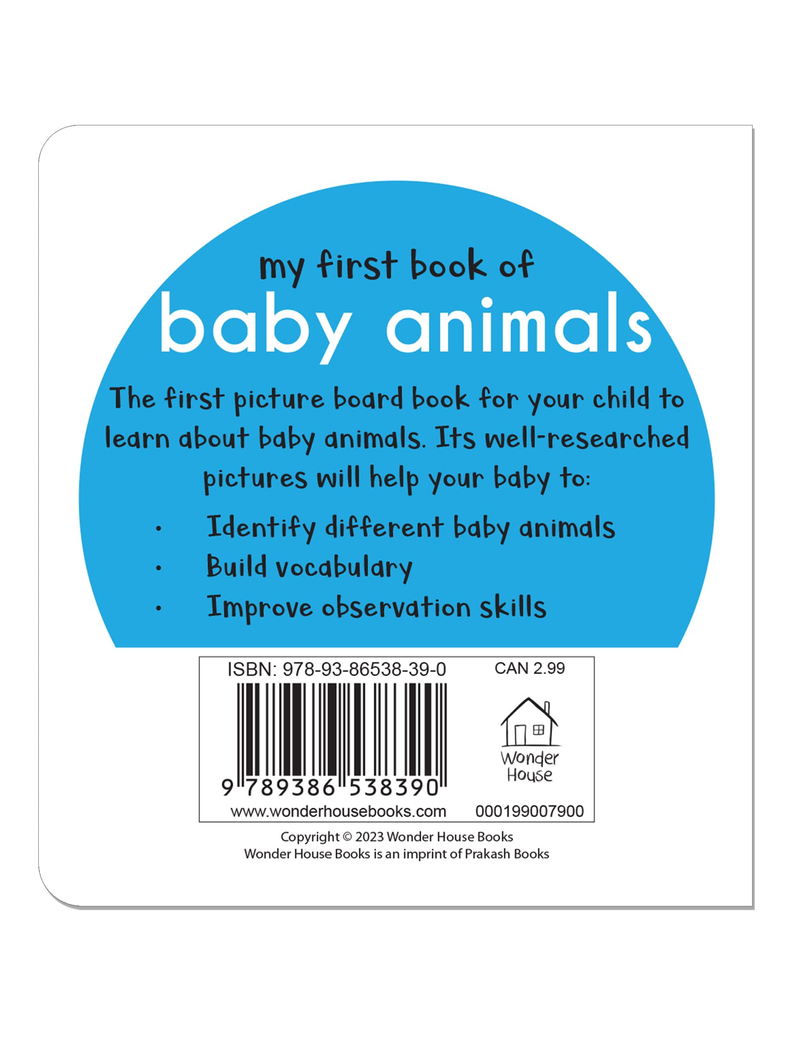 My First Book of Baby Animals: First Board Book