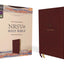 NRSVue, Holy Bible, Leathersoft, Burgundy, Comfort Print