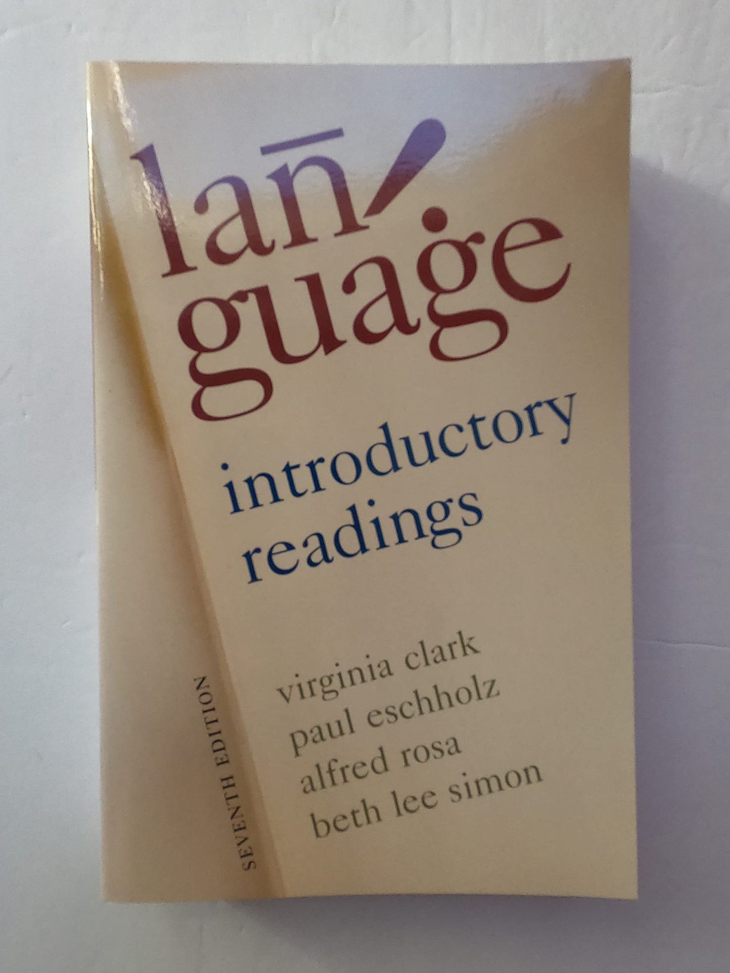 Language: Introductory Readings by Simon, Beth Lee