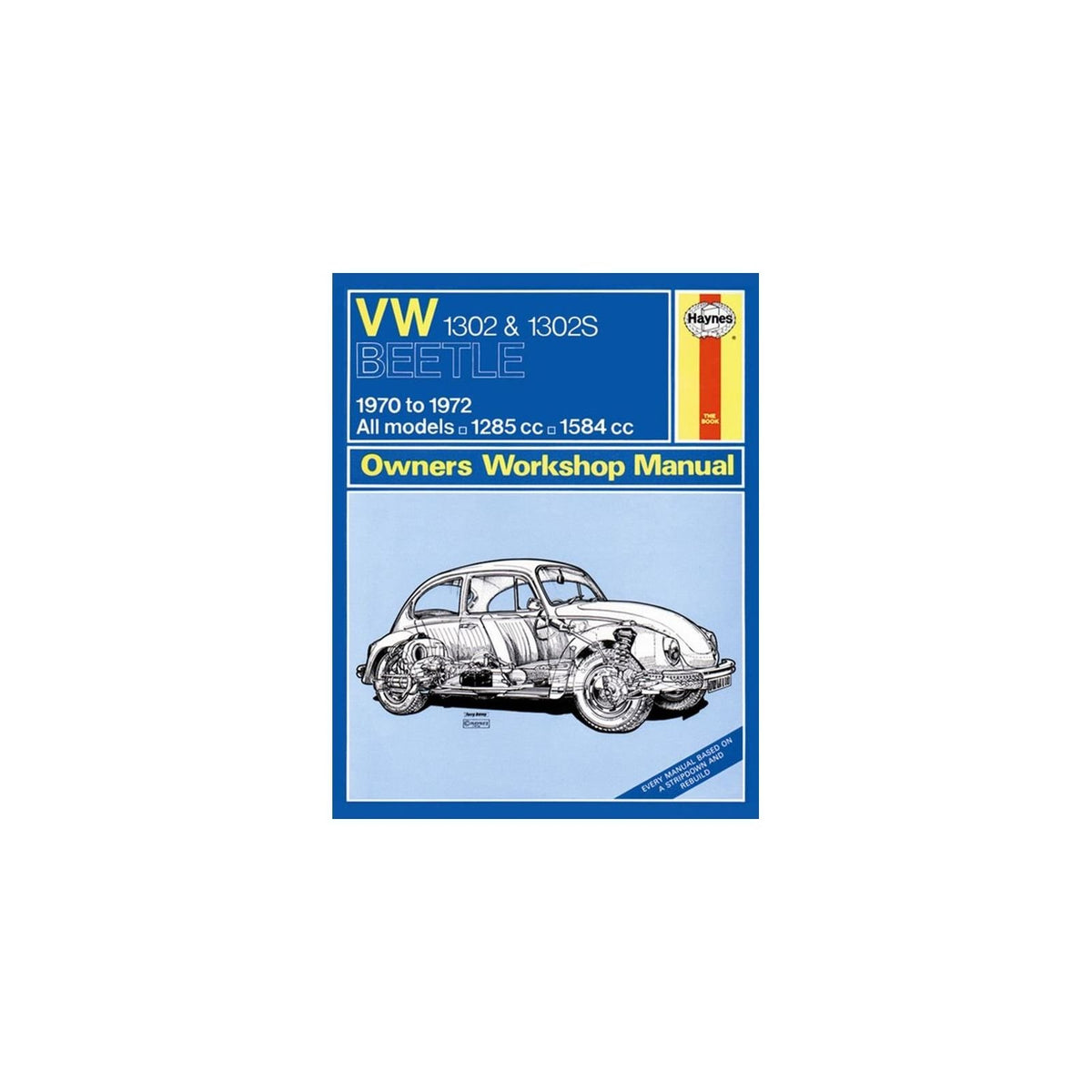 V W Super Beetle Bug 1970-1972