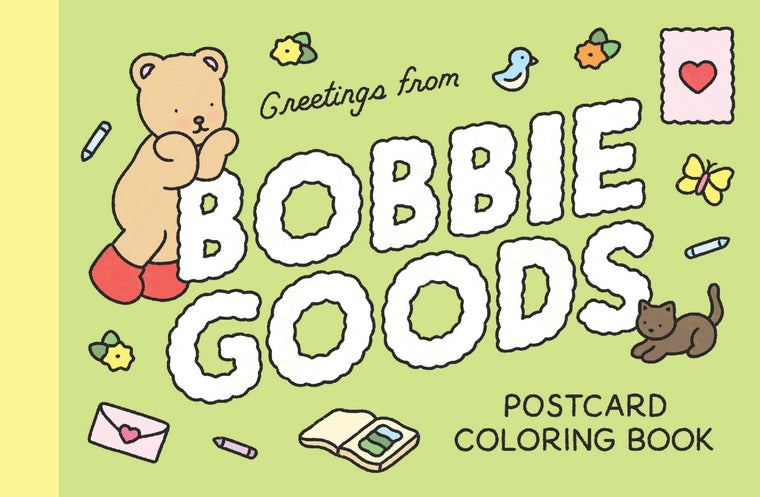 Bobbie Goods Postcard Coloring Book: 20 Postcards (Official Bobbie Goods)