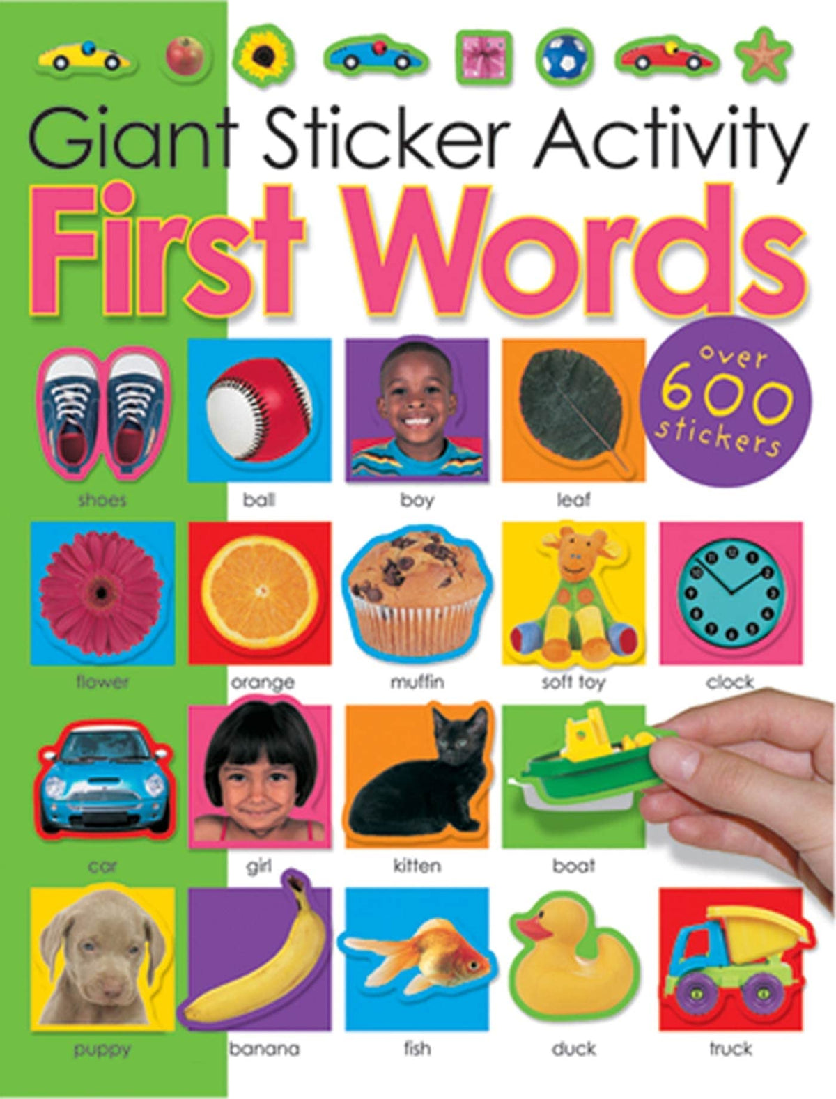 Giant Sticker Activity First Words