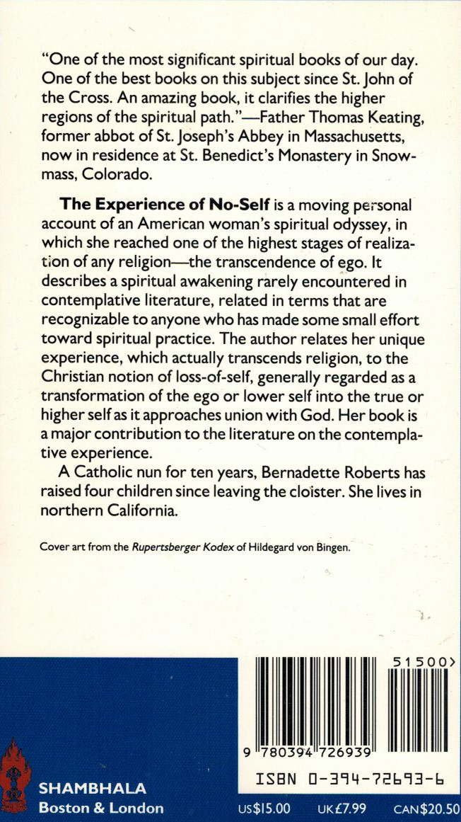 Experience of No Self