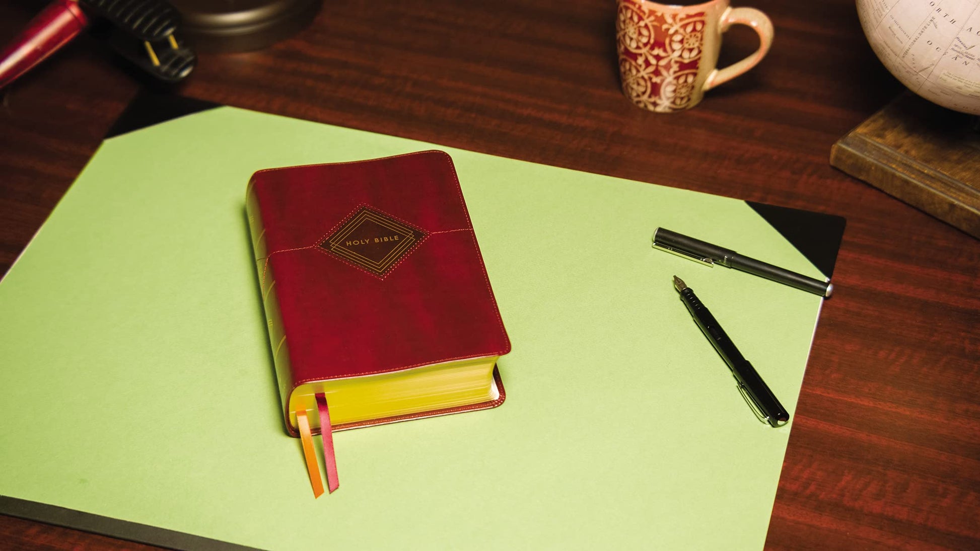 NIV, The Grace and Truth Study Bible (Trustworthy and Practical Insights), Personal Size, Leathersoft, Burgundy, Red Letter, Comfort Print