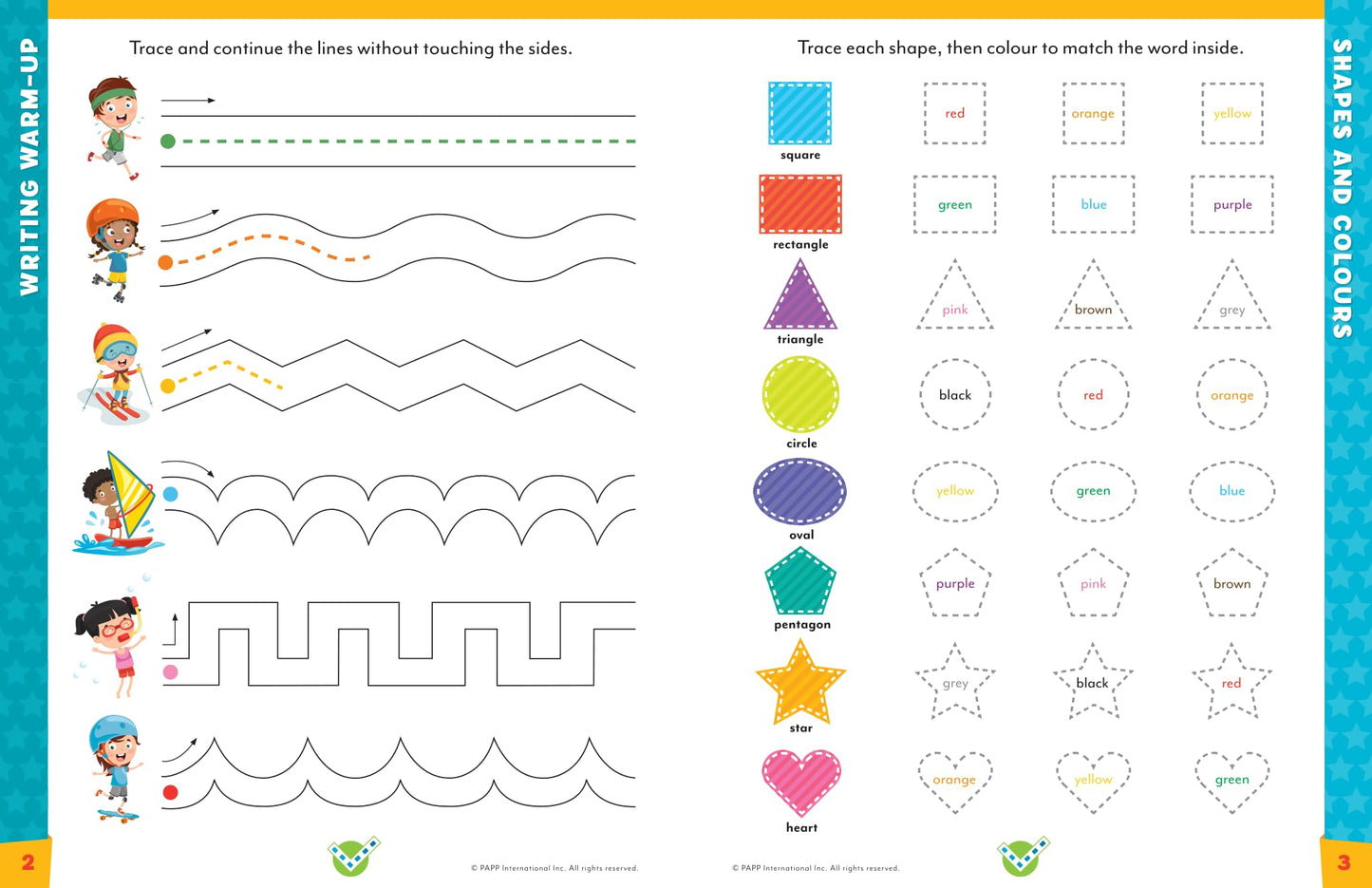 Head Start Skills Workbooks: Ages 5-6 - Kindergarten Prep with Sticker Sheet (Kindergarten Workbook)